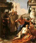 Giovanni Battista Tiepolo The Death of Hyacinth oil painting artist